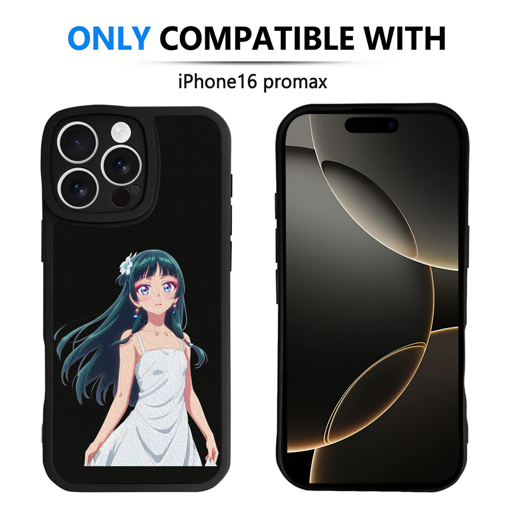 薬屋のひとりごと The Apothecary Diaries 【iPhone 16シリーズ対応】シリコンスマホケース（レザー調） 材質：シリコン